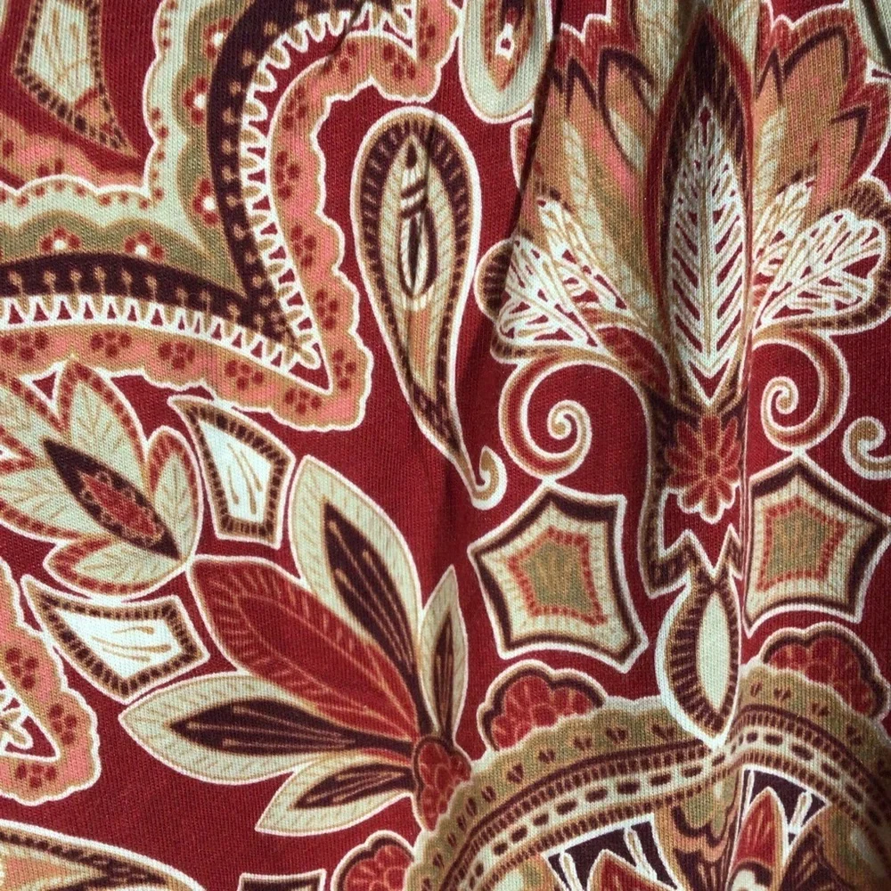 Sonoma Long Sleeve V-Neck Top - Size Large - Picture 4 of 9